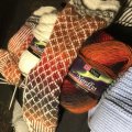 Klant imago Vikinggaren Nordlys 100g - Oranje/rood/zwart (955)