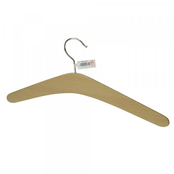 Hanger 42 cm - onbehandeld uni, incl. hangertje haken