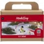 Mini DIY Kit Modelleren - Sneeuwpop
