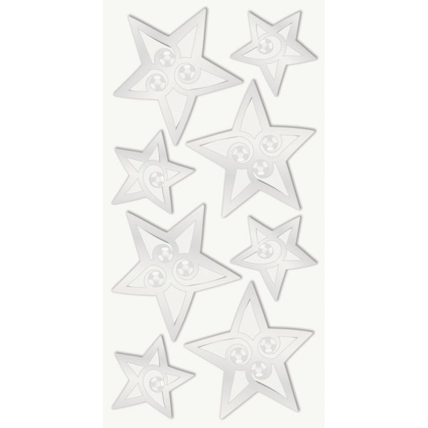 Stickermix - Ster - zilver