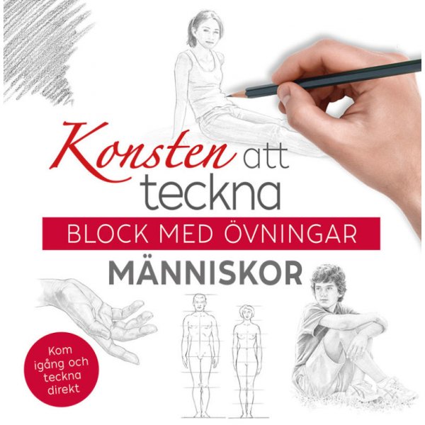 De kunst van het tekenen: Blok met oefeningen: Mensen