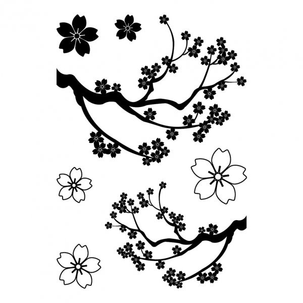 Motiefstempel - Sakura