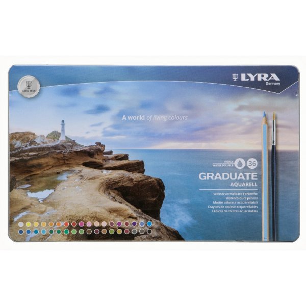 Aquarelpotloden Lyra Graduate - 36-pack
