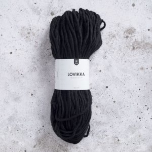 Lovikka garen 100g - Zwart