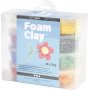 Foam Clay Grote gemengde kleuren - 8 x 20 g
