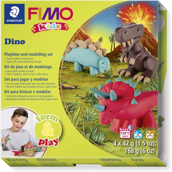 Modelset Fimo Kids Form&Play - Dino