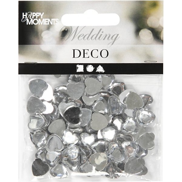 Strasstenen - zilver - 10 mm - 150 st Strasstenen - zilver - 10 mm - 150 st