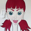 Klant imago Aquarelblok Gelijmd Ruw bos Bogen 300g - A4