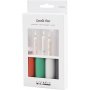 Lichtpennen - Zwart, groen, lichtgrijs, rood - 4 x 30 ml