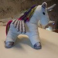 Klant imago Verpletterd pluche - 061 zilver