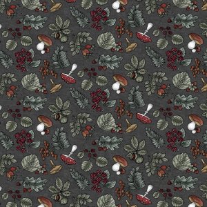 Wasdoek PVC Bos - Grijs Wasdoek PVC Bos - Grijs