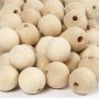 Houten kralen - 20 mm - 200 st