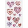 Diamantstickers - harten