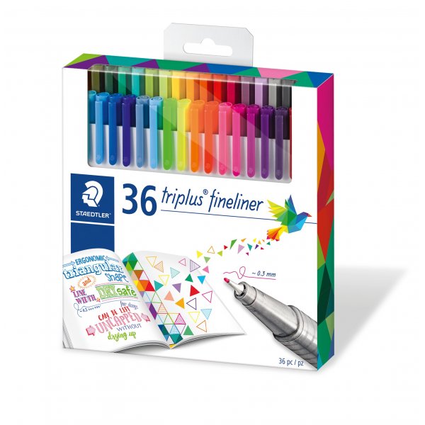 Fineliners Triplus - 36 pennen