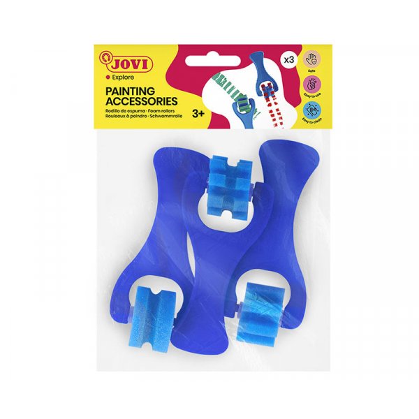 Foamrollersset - Jovi - 3 foamrollers in verschillende patronen