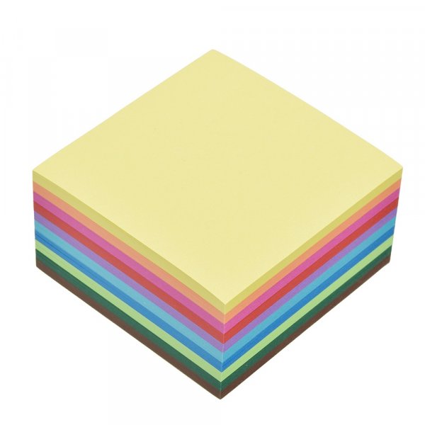 Vellen om te vouwen - Tangram 7,5 x 7,5 - 500 vellen / 70 g / m 10 kleuren / gemengd