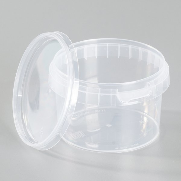 Lege container  95 mm h 65 mm - 20-pack - transparant 280 ml