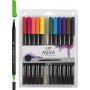 Aquarelstift - standaardkleuren - 12 st