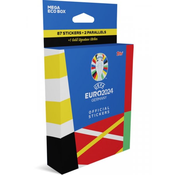 Topps-stickers - Euro 2024 Mega Eco-doos