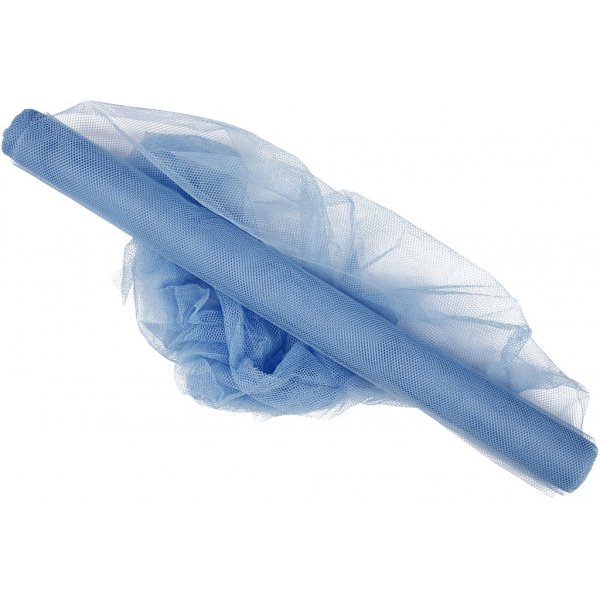 Tule - lichtblauw - 5 meter Tule - lichtblauw - 5 meter