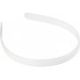 Diadeem - 13 mm - wit - 5 st
