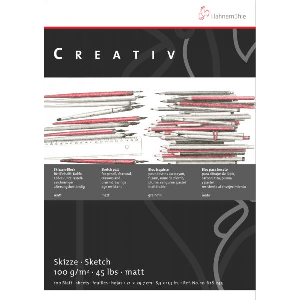 Schetsblok Hahnemhle Sketch Creativ 100g