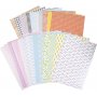Designpapier zelfklevend - 25 vellen