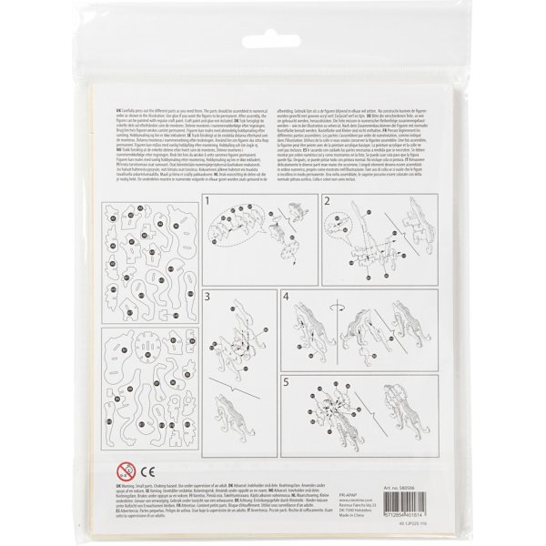 3D-bouwfiguur - leeuw 3D-bouwfiguur - leeuw