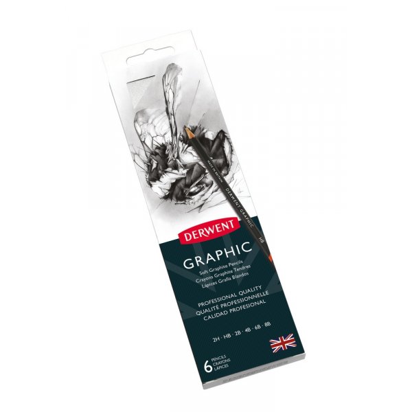 Derwent Graphic Metalask - 6 pennen