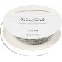 Draad - 0,5 mm zilver - 10 m