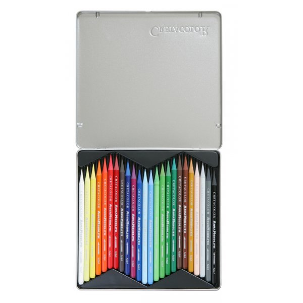 Aquarelpennenset Cretacolor Aqua Monolith - 24 pennen