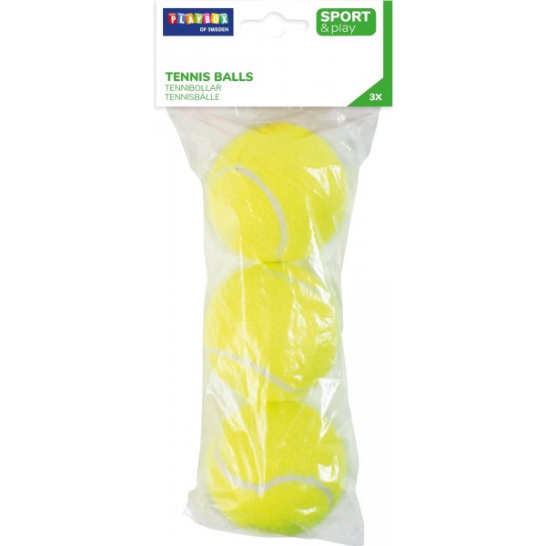 Tennisballen 3 st
