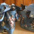Klant imago Wasdoek Bloemen & Vogel - Blauw