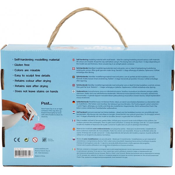 Foam Clay® Geschenkdoos - gemengde kleuren Foam Clay® Geschenkdoos - gemengde kleuren