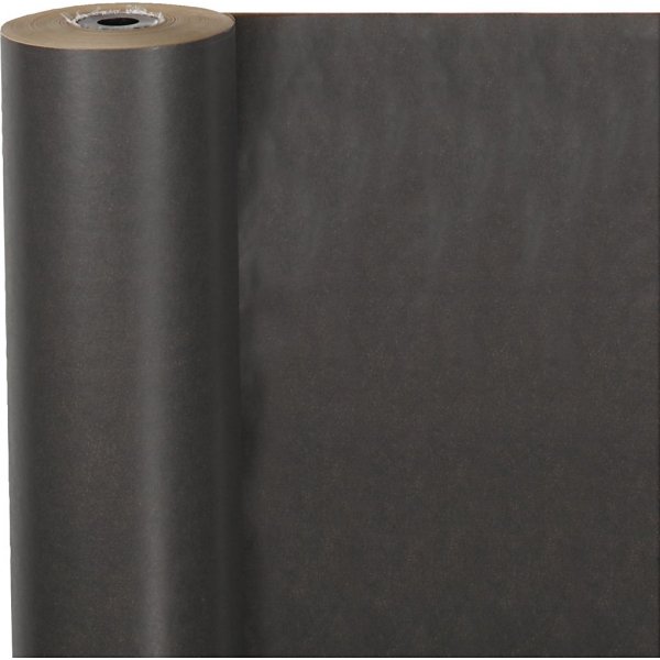 Cadeaupapier - zwart - 100 meter