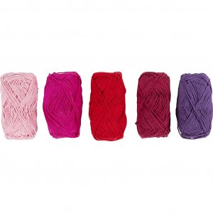 Katoengaren 8/4 Paars/Roze Harmonie 5�50 m 5�20 g