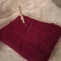 Klant imago Dubbele wol 100g - Cool Burgundy 9210