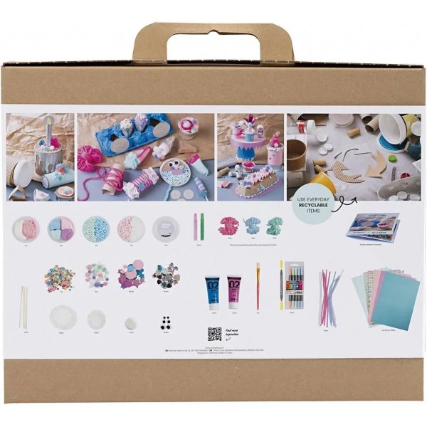 Maxi DIY Mix Taarten, gemengde kleuren, Taarten en snoepjes