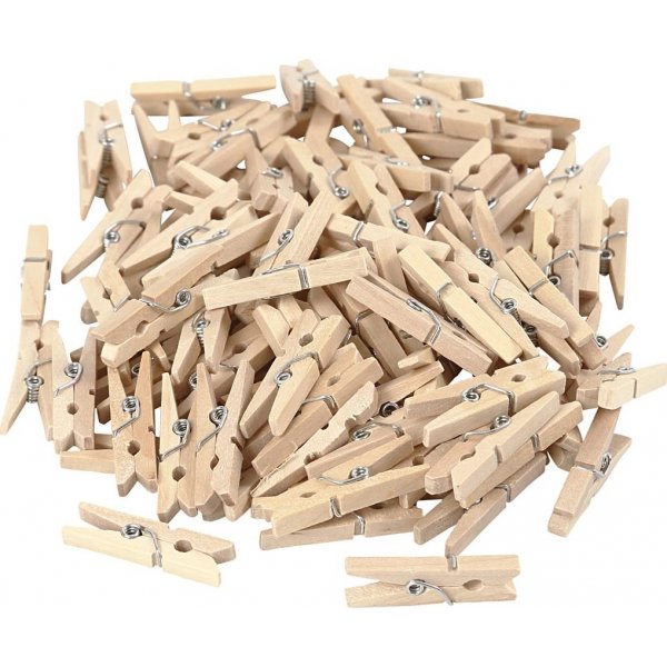 Wasknijpers - 30 x 3 mm - 100 st