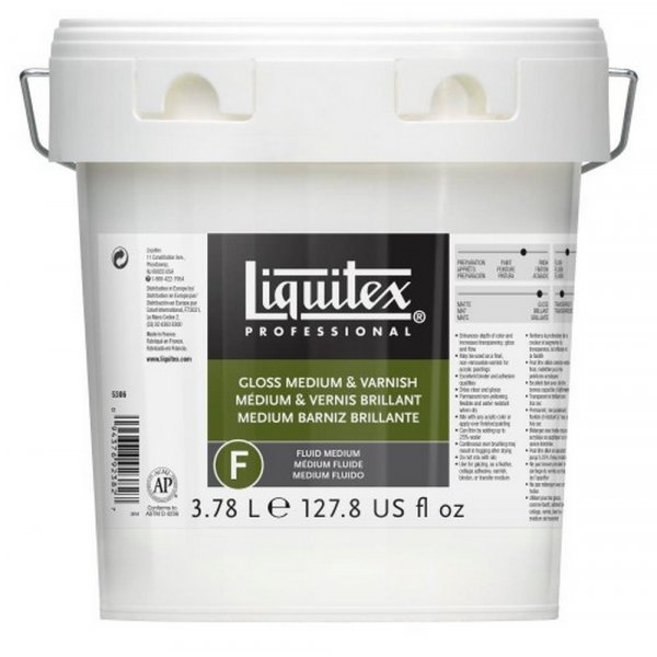 Acrylmedium Liquitex Glans - 3,78 l