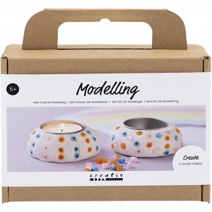 Mini DIY-kit - Kleurrijke kaarsenhouders Mini DIY-kit - Kleurrijke kaarsenhouders