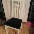 Klant imago Imitatie nappaleer Zwart - 140 cm