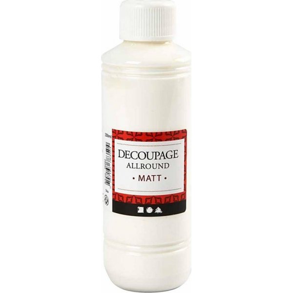 Decoupagelak - allround - mat - 250 ml
