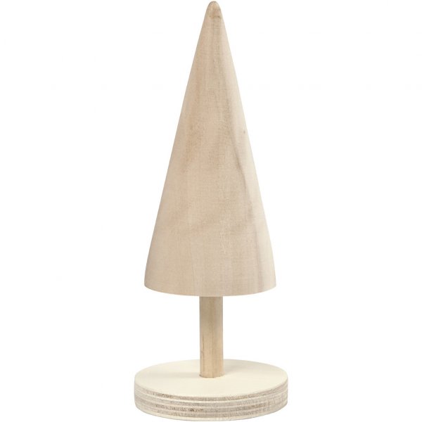 Kerstboom - 15cm - Hout