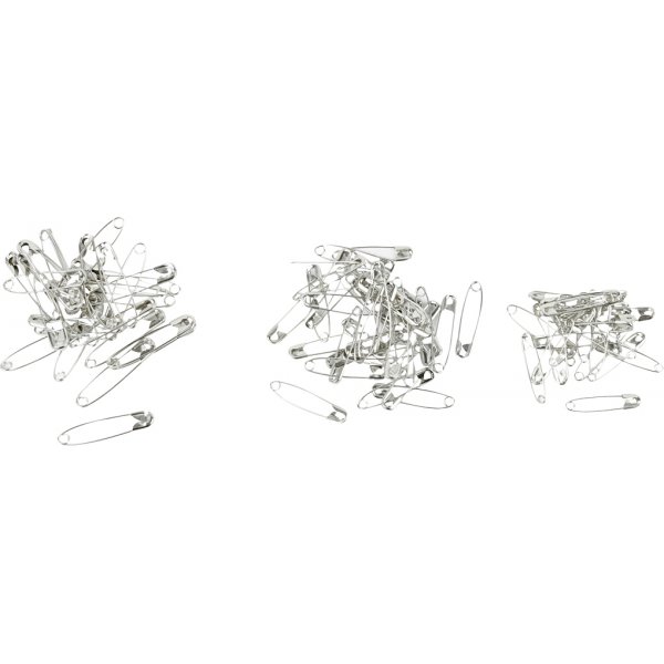 Veiligheidsspelden - zilver - 600 st Veiligheidsspelden - zilver - 600 st