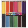 Colortime Kleurpotloden - gemengde kleuren - 12 x 24 st