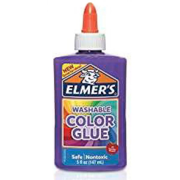 Lijm Elmer's - 147ml - Dekkend - Vloeibare lijm - Paars