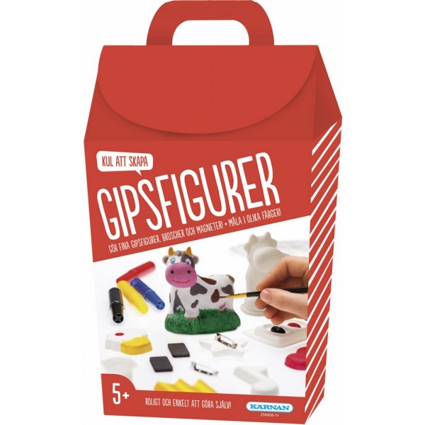 Leuk om gipsafgietsels te maken