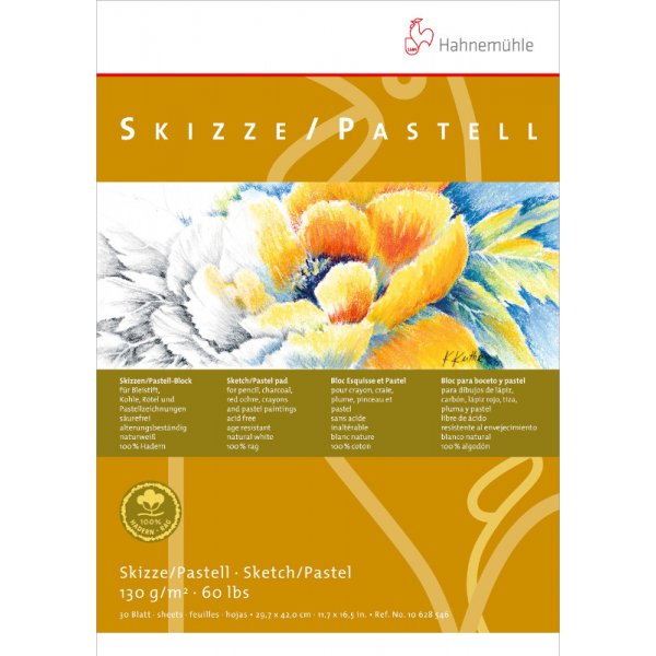 Schetsblok Hahnemhle Sketch Pastel 130g