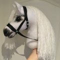 Klant imago Imitatie nappaleer Zwart - 140 cm